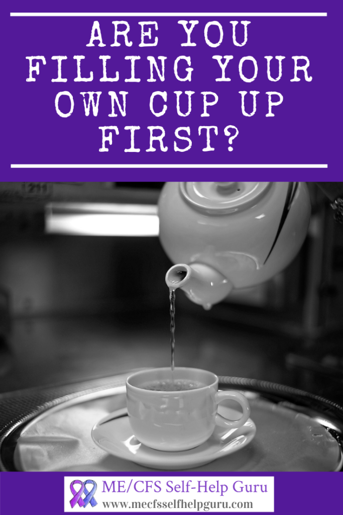 pin showing a cup being filled