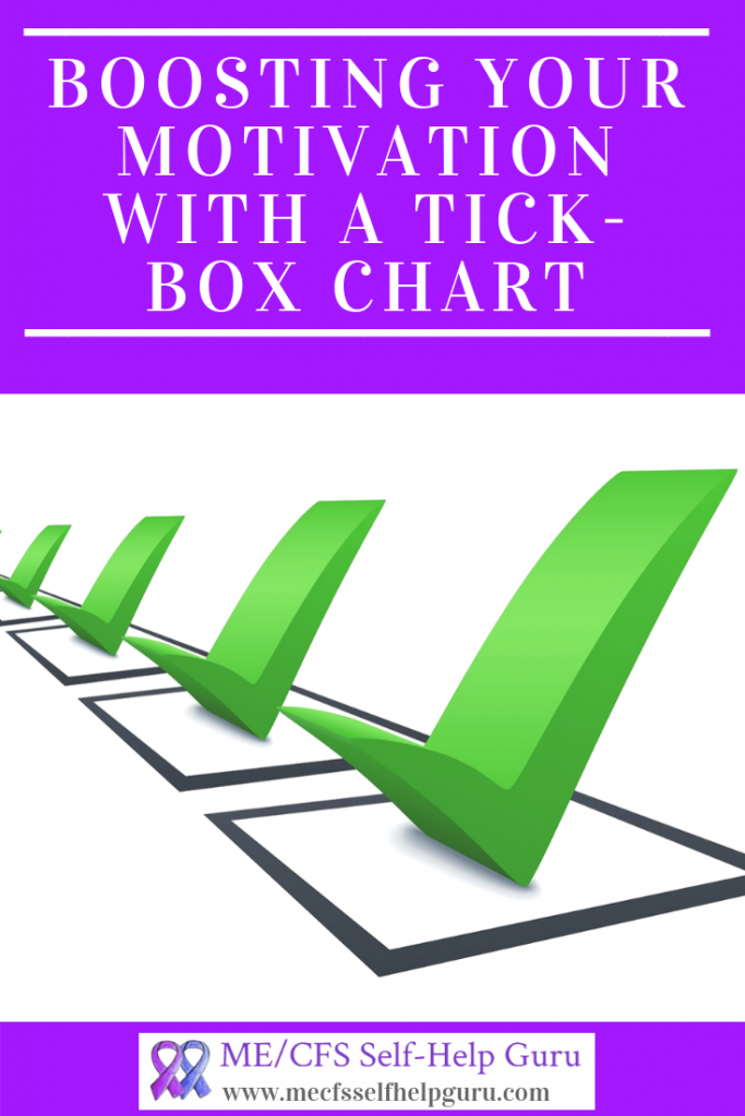 Boosting motivation with a tick box chart pin