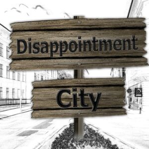 disappointment city sign