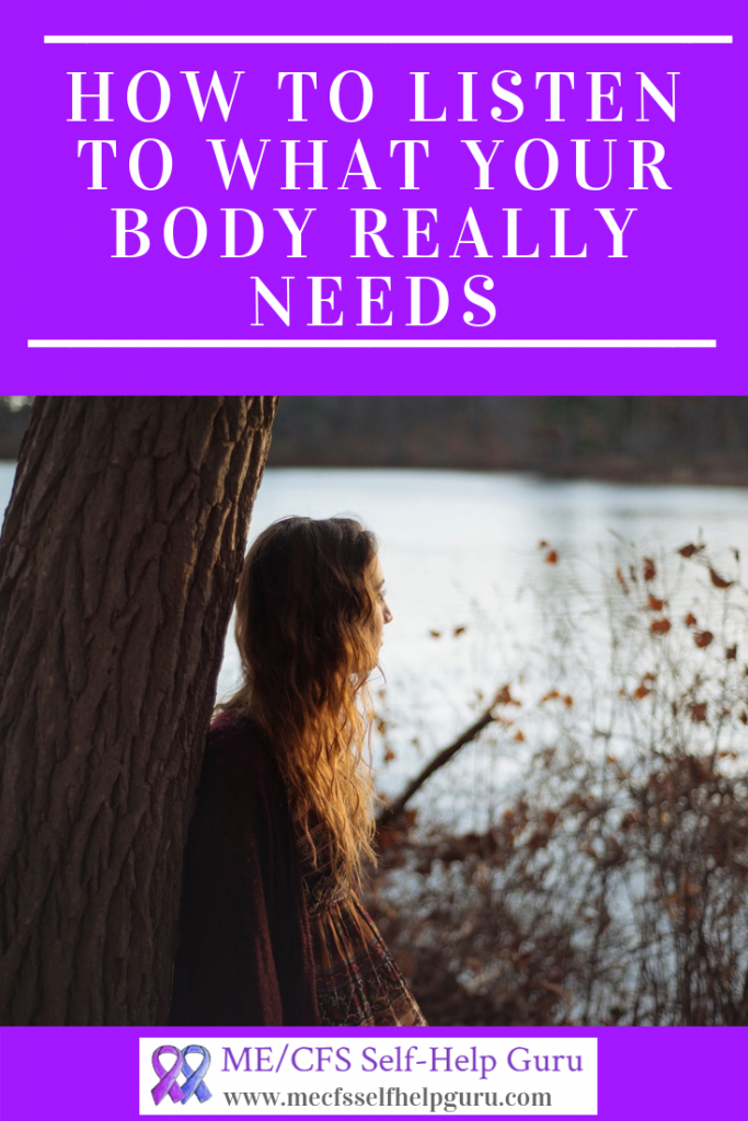 How to listen to what your body really needs when you have a chronic illness