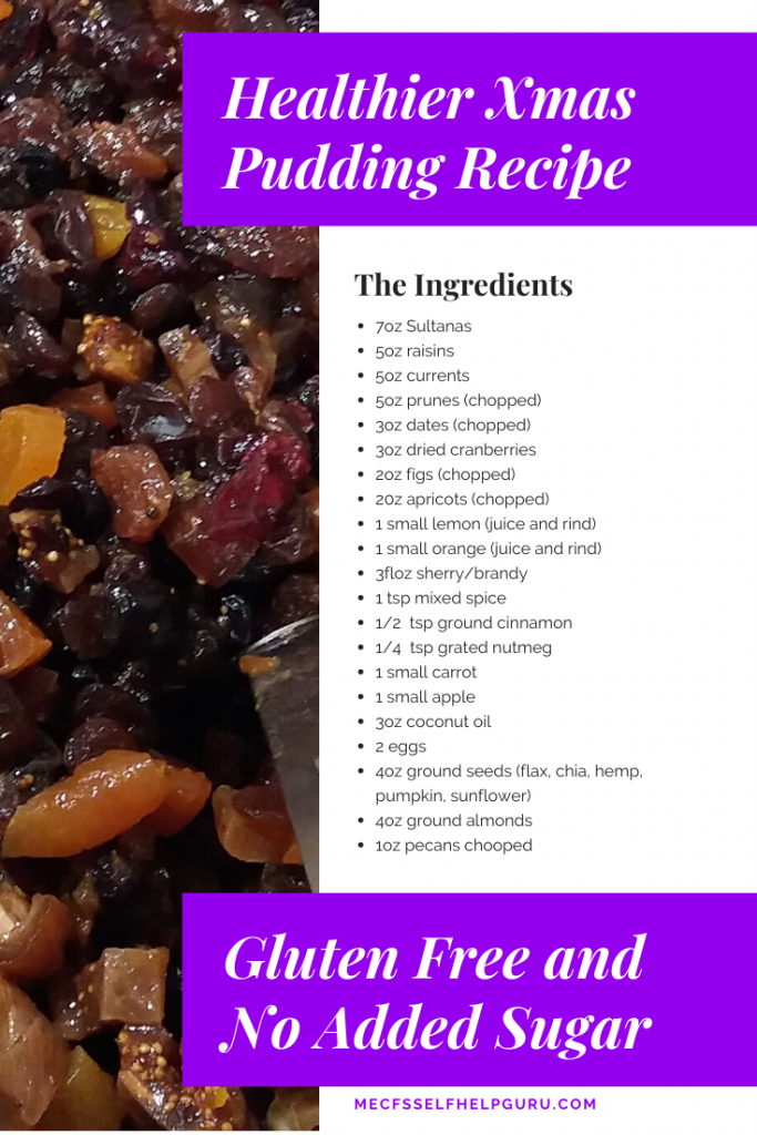 Healthier Xmas Pudding Recipe