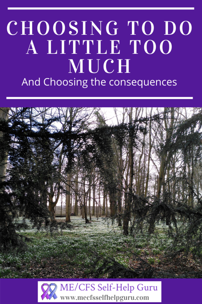 Pin for choosing to do too much