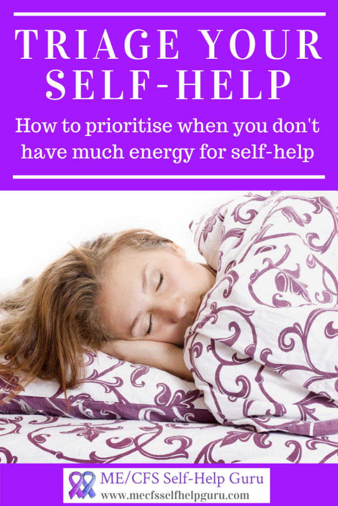pin for triage your self-help