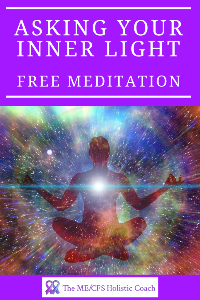 Free meditation asking your inner light