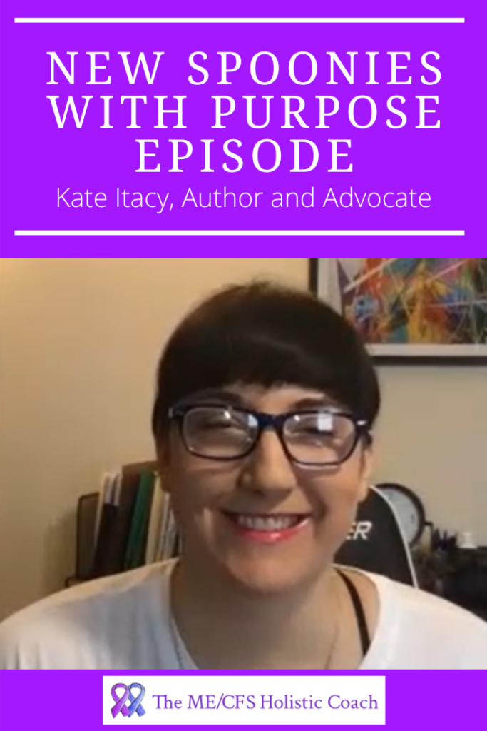 picture of Kate Itacy in pinterest shaped image